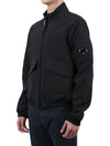 Shell-R Bomber Jacket Black - CP COMPANY - BALAAN 5