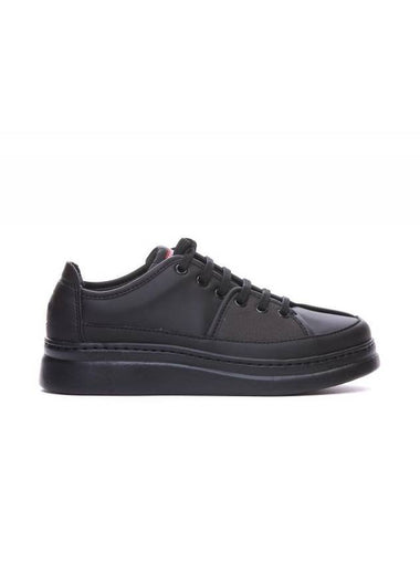 Twins Leather Low Top Sneakers Black - CAMPER - BALAAN 1