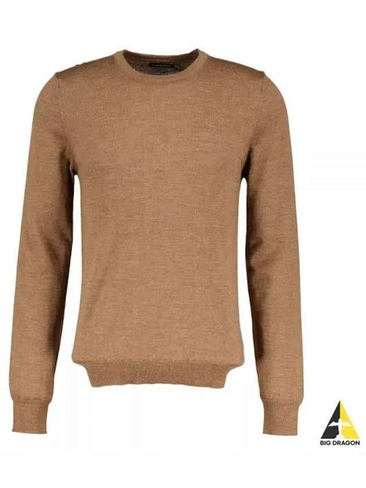 LYLE MERINO CREW NECK SWEATER FMKW10086 C121 Men's Lyle Merino Crew Neck Sweater - J.LINDEBERG - BALAAN 2