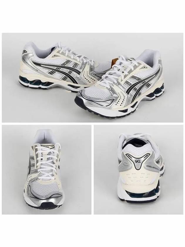 Gel Kayano 14 Low Top Sneakers White Midnight - ASICS - BALAAN 3