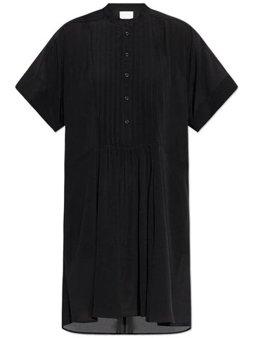 Isabel Marant Ruffled Dress, Women's, Black - ISABEL MARANT - BALAAN 1