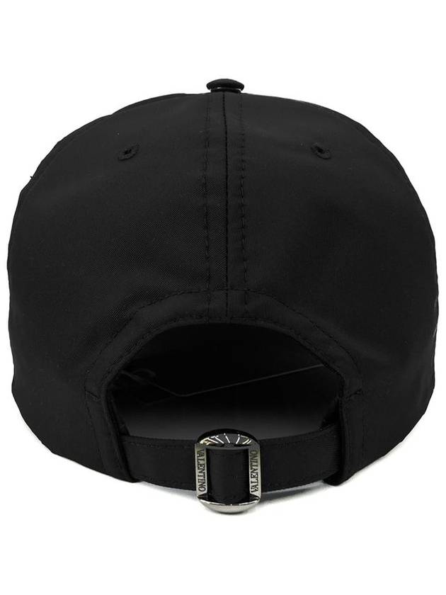 VLTN Logo Ball Cap Black - VALENTINO - BALAAN 5