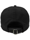 VLTN Logo Ball Cap Black - VALENTINO - BALAAN 5