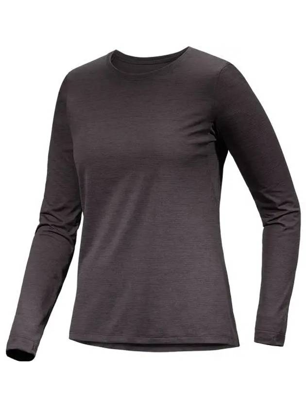 Taema Crew Neck Long Sleeve T-Shirt Black - ARC'TERYX - BALAAN 2