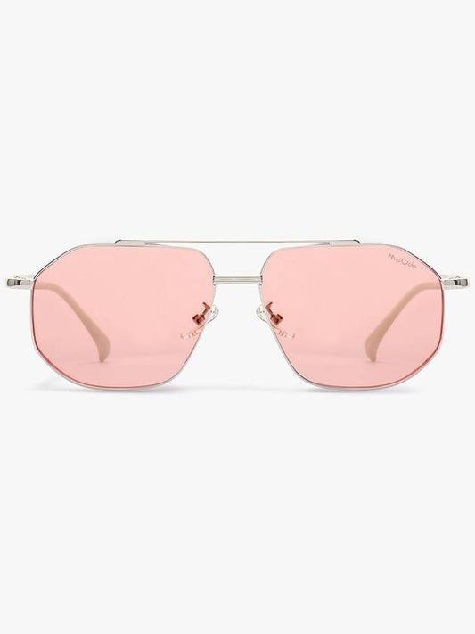 THAN 02 Dan silver pink sunglasses - MCCOIN - BALAAN 2