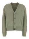 De Coeur Knit Cardigan Green - AMI - BALAAN 2