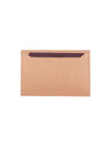 Vitello Gold Logo Card Wallet Desert Beige - PRADA - BALAAN 3