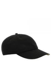 Check Lining Base Ball Cap Black - BURBERRY - BALAAN 2