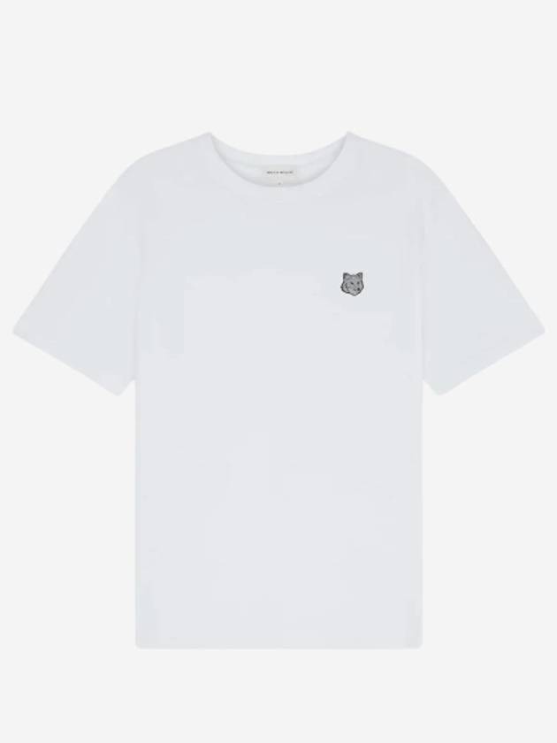 Bold Fox Head Patch Comfort Short Slevee T-Shirt White - MAISON KITSUNE - BALAAN 3