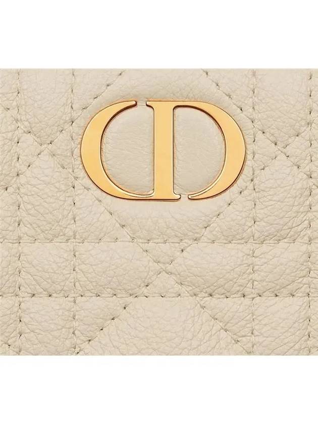 Caro Dahlia Half Wallet Ivory - DIOR - BALAAN 6