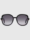 low nose bridge fit sunglasses black injection 691333J16911012 - GUCCI - BALAAN 2