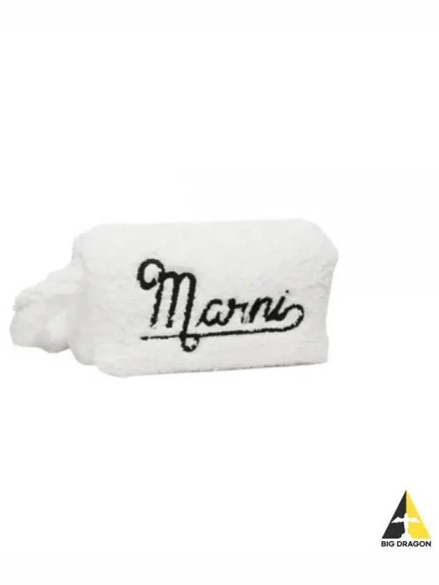 Terry Prisma Small  Shoulder Bag White - MARNI - BALAAN 2