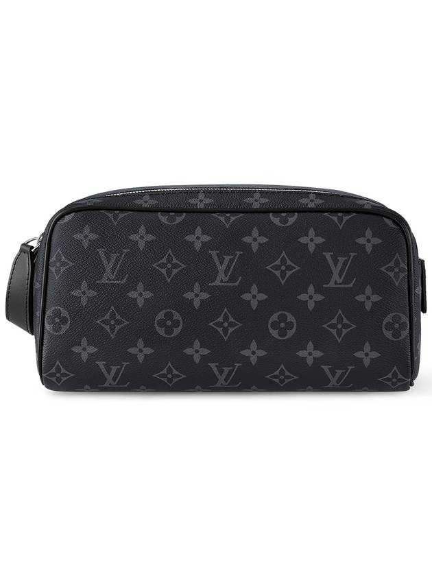 Dopp Kit Toilet Monogram Eclipse Pouch Bag Black - LOUIS VUITTON - BALAAN 2