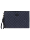 Interlocking G Clutch Bag Black - GUCCI - BALAAN 2