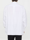 Cotton Long Sleeve Shirt White - DIOR - BALAAN 5