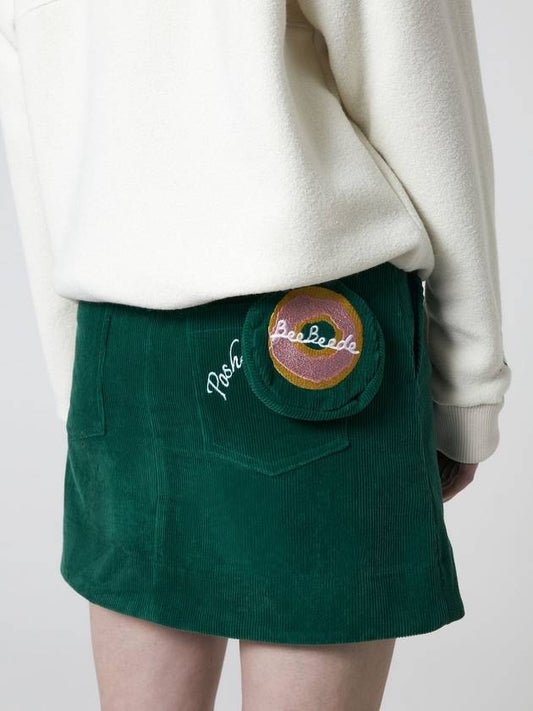 PS Cronut Corduroy Skirt Green - POSHERD - BALAAN 1