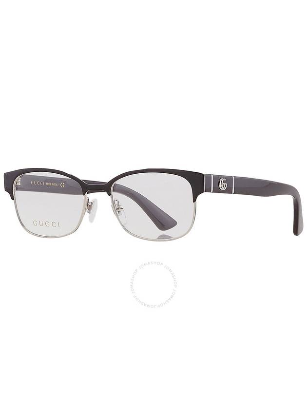 Eyewear Rectangle Metal Eyeglasses Black - GUCCI - BALAAN 4