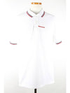 Logo three stripe PK short sleeve collar - PRADA - BALAAN 2