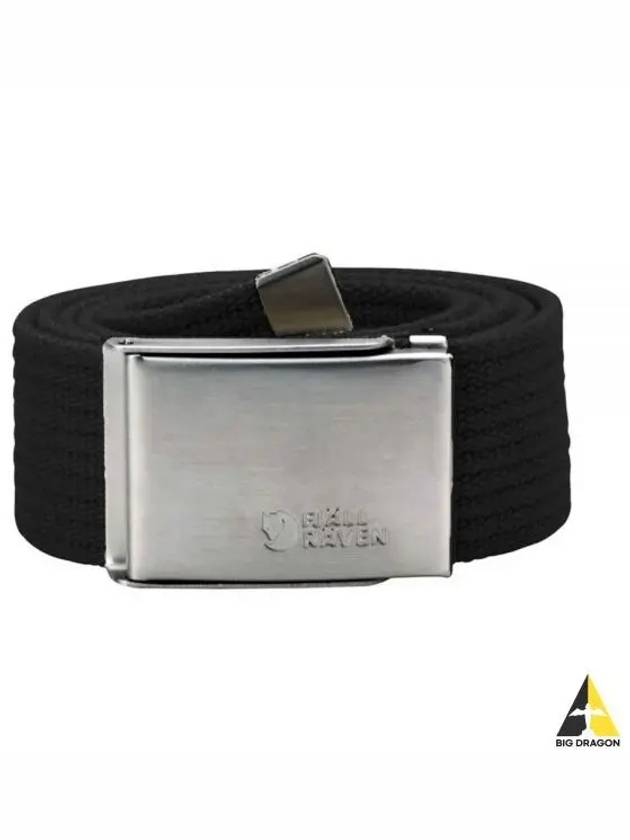 24 Canvas belt black 77029550 - FJALL RAVEN - BALAAN 1