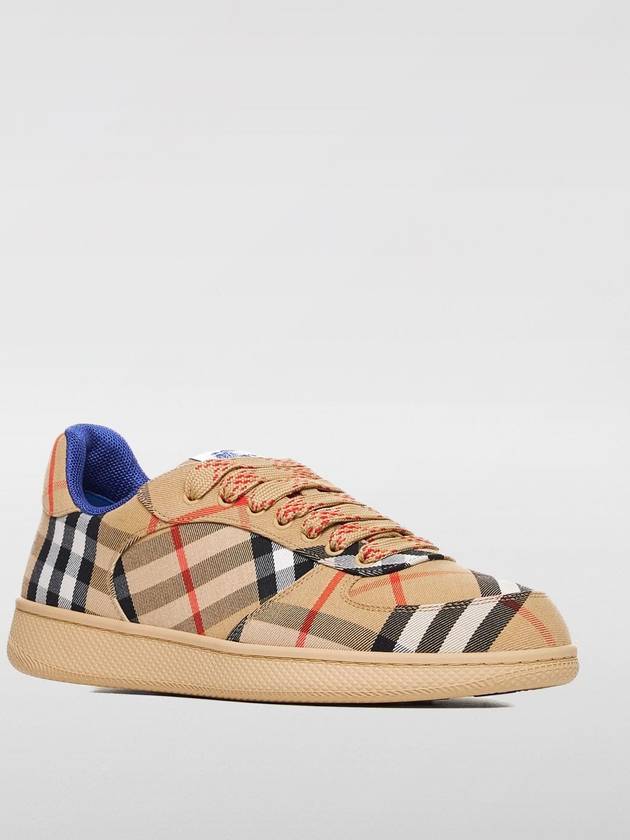 Check Terrace Low Top Sneakers Sand - BURBERRY - BALAAN 3