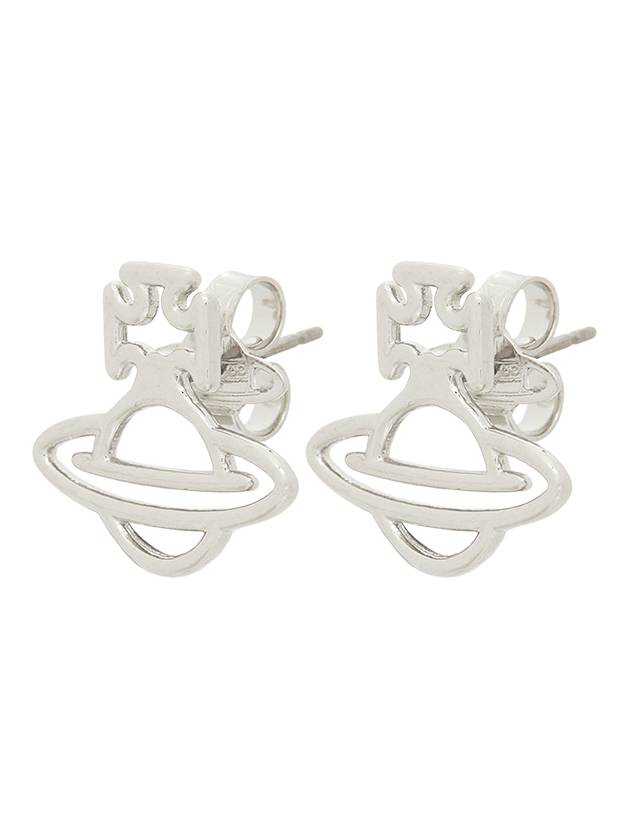 Perlar Brass Earrings Platinum - VIVIENNE WESTWOOD - BALAAN 3