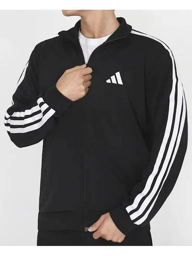 Jacket 3S Regular Fit Double Knit Track Top JV6977 - ADIDAS - BALAAN 1