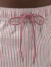 Tricolor Red Striped Seersucker Swim Pants Swimsuit - THOM BROWNE - BALAAN 4