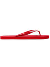 Logo Flip Flop Red - DSQUARED2 - BALAAN.