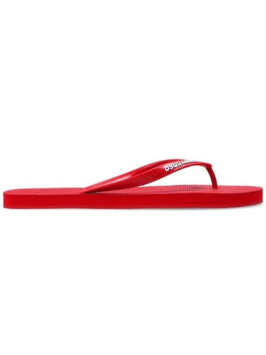 Logo Flip Flop Red - DSQUARED2 - BALAAN 1