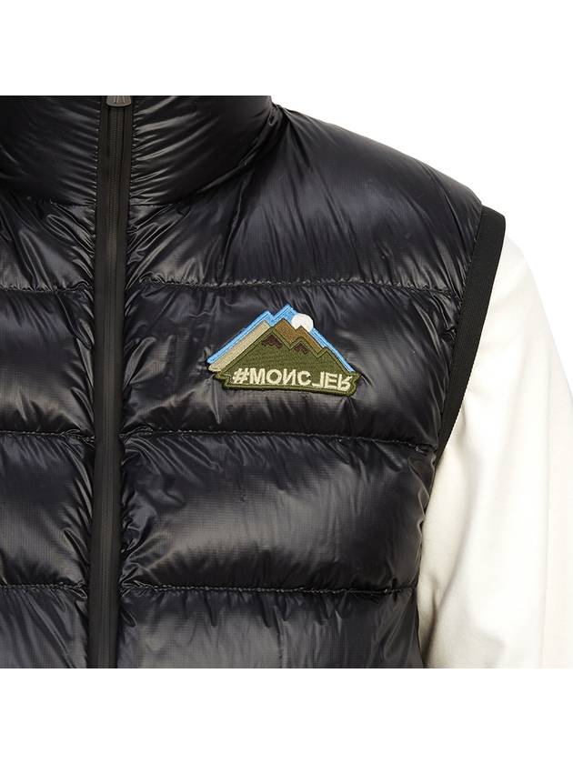 Jersey Down Vest Black - MONCLER - BALAAN 10