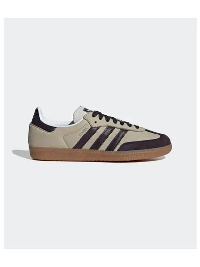 Women's Samba OG Low Top Sneakers Beige - ADIDAS - BALAAN 2