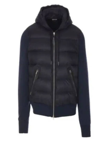 James Bond Hooded Padding Black - TOM FORD - BALAAN 1