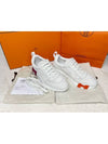 Bouncing Mesh Low Top Sneakers Blanc White - HERMES - BALAAN 2