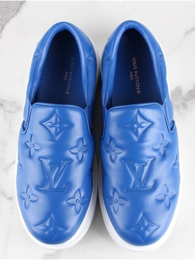 Monogram Beverly Hills Slip On Blue 8 5 275 - LOUIS VUITTON - BALAAN 9