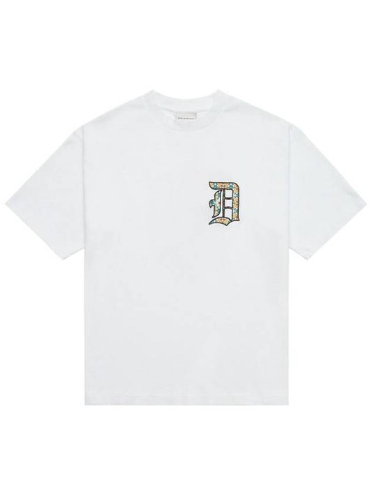 Drold Monsieur D logo print short sleeve t shirt TS147 CO002 WT - DROLE DE MONSIEUR - BALAAN 1