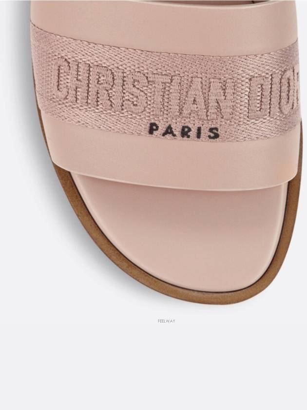 Dway Calfskin Slippers Nude - DIOR - BALAAN 5