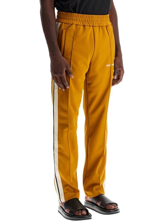 Palm Angels Classic Logo Track Pants Golden Brown - PALM ANGELS - BALAAN 3