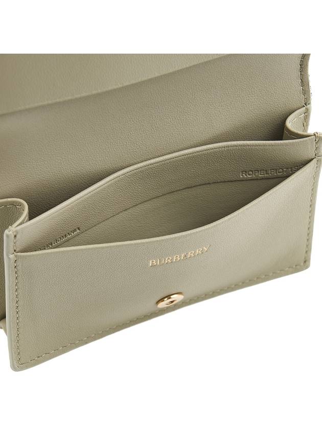 Check Pattern Card Wallet Beige - BURBERRY - BALAAN 8