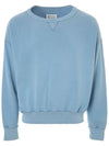 Men's Organic Cotton Sweatshirt Sky - MAISON MARGIELA - BALAAN 3