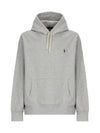 Embroidered Logo Pony Hoodie Grey - POLO RALPH LAUREN - BALAAN 3