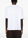 Le Typo Cotton Short Sleeve T-shirt White - JACQUEMUS - BALAAN 5