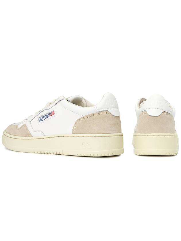 Medalist Suede Low Top Sneakers White - AUTRY - BALAAN 7