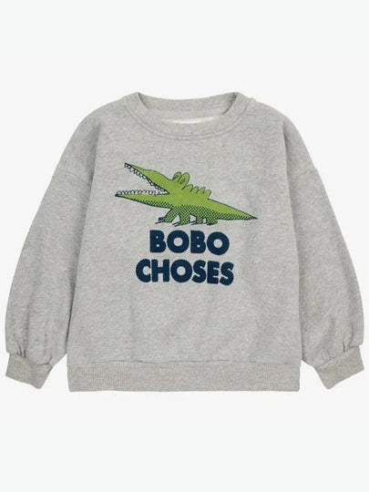 Talking Crocodile Sweatshirt B224AC037 Italian Kids - BOBO CHOSES - BALAAN 2