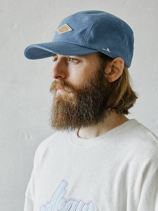 Overfit Work Denim Camp Cap Retro Blue - AKAW - BALAAN 2