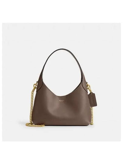 Brooklyn Shoulder Bag Brown - COACH - BALAAN 2