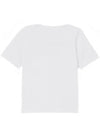 Kids Logo Print Short Sleeve T-Shirt White - BURBERRY - BALAAN 3