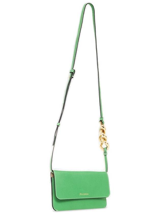 Logo Print Small Shoulder Bag Green - JW ANDERSON - BALAAN 2