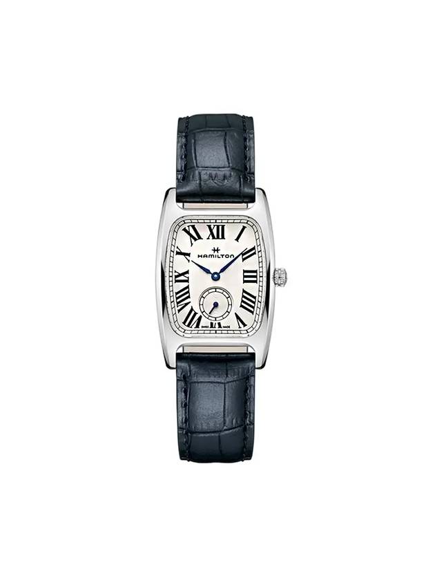 American Classic Boulton Small Second Quartz Watch Blue White - HAMILTON - BALAAN 1