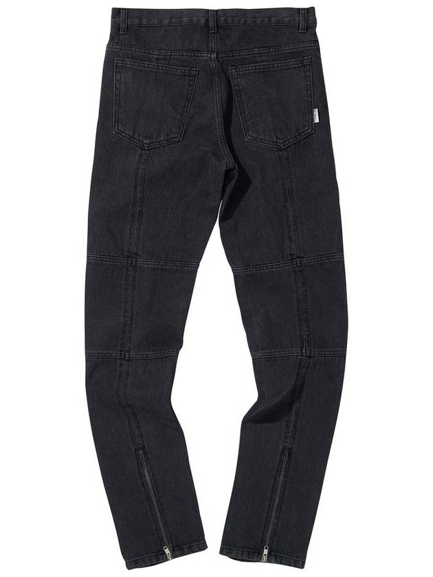 DAMAGE VER2 DENIMPANTS BLACK - LIBERE - BALAAN 3