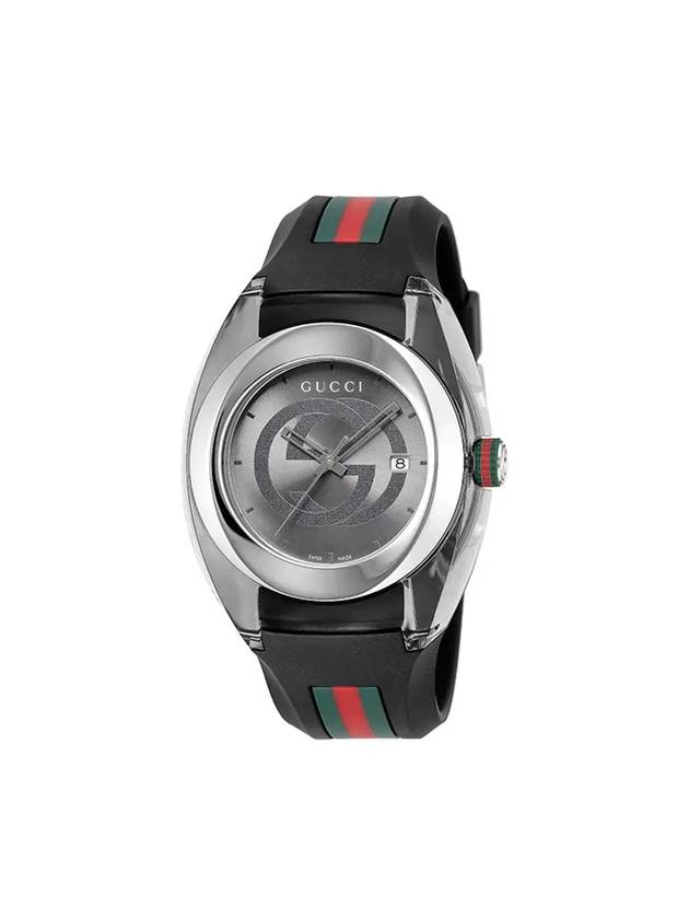 Sync 46mm Quartz Watch Black - GUCCI - BALAAN 1